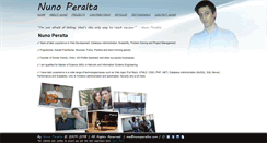 Desktop Screenshot of nunoperalta.com