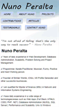 Mobile Screenshot of nunoperalta.com