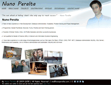 Tablet Screenshot of nunoperalta.com